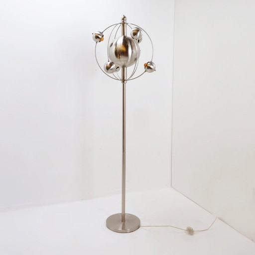 Lampadaire « Satellite » dans le style de Goffredo Reggiani