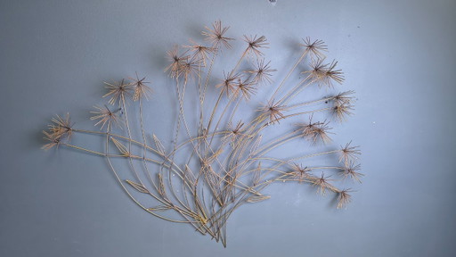 Sculpture florale Curis Jeré, années 1970