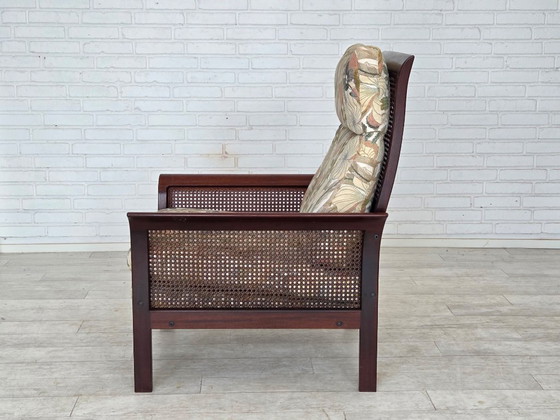 Image 1 of 1970s Swedish Highback Armchair by Arne Norell