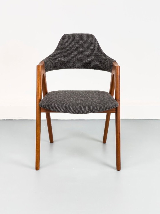 Image 1 of Compass Chair aus Teakholz von Kai Kristiansen für SVA Møbler, 1960er Jahre