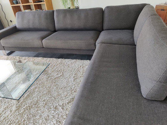 Image 1 of Rolf Benz Ego -Sofá rinconera- Marrón negro-Diseño