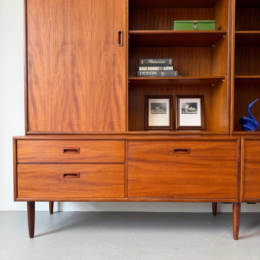 Vintage Wall Unit •Formule Meubels• – dressoirs, Wood (photo 2 of 11)