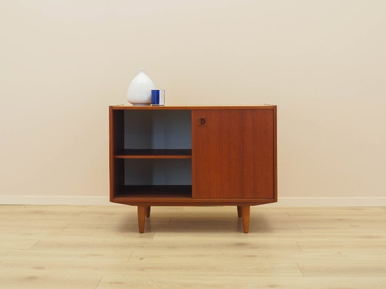 Image 1 of Teakhouten kast, Deens design, jaren 70, gemaakt in Denemarken.