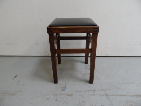 Image 1 of Vintage houten kruk