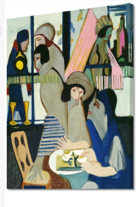 Image 1 of Ernst Ludwig Kirchner ---Das Café