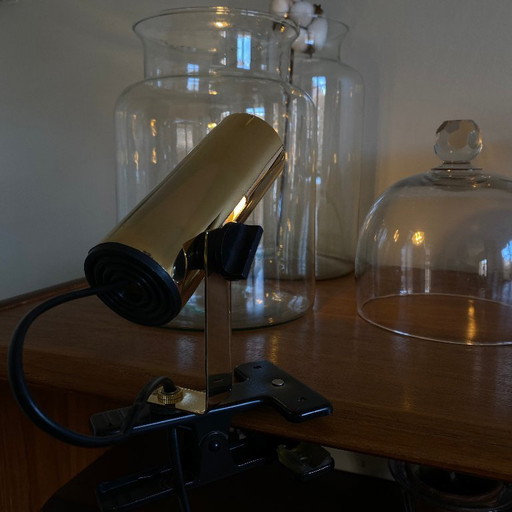 Vintage design gold metal spotlight wall light