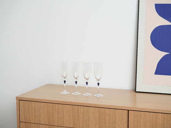Image 1 of Juego de cuatro vasos, diseño danés, década de 1970, fabricados en Dinamarca.