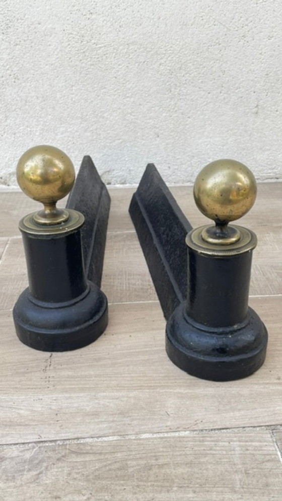 Alari Neoclassici GHISA e OTTONE – Oggetti decorativi, Brass, Cast Iron (photo 23 of 27)