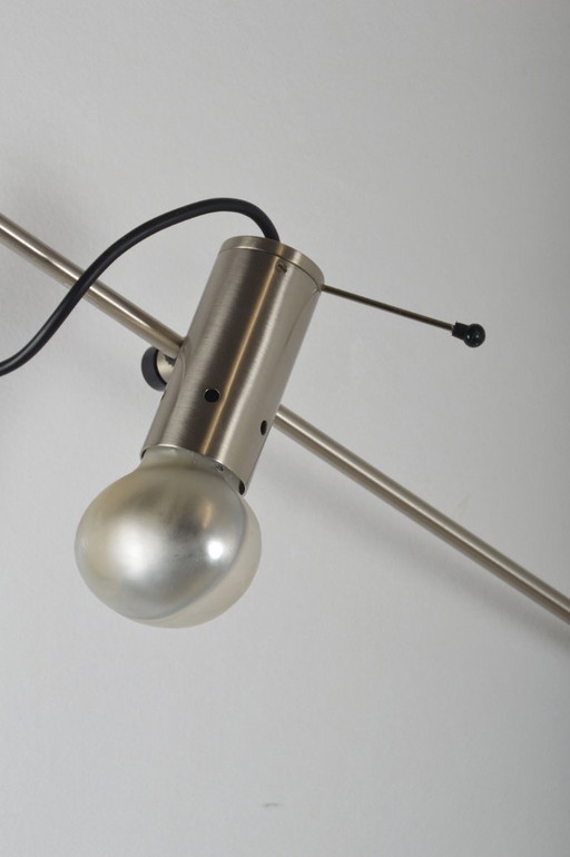 Minimalistische Wandleuchte '194' von Tito Agnoli für Oluce, 1950er Jahre