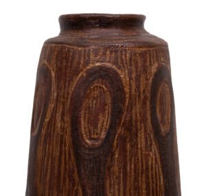 Grande vaso d'arte brutalista unica fatto a mano Jan van Stolk 1962 Olanda – Sculture, Ceramic (photo 24 of 40)