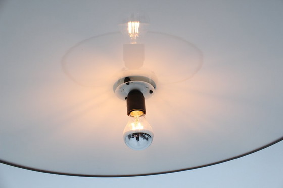 Image 1 of wie neu! Goffredo Reggiani Mid Century Designer Pendelleuchte, Vintage Deckenlampe höhenverstellbar, Italien 60s / 70s