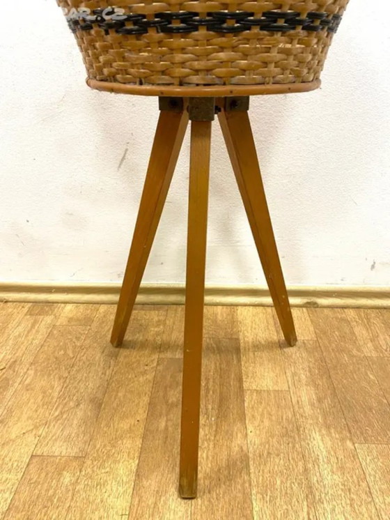 Image 1 of Retro Flower Stand, 1970s, Czechoslovakia