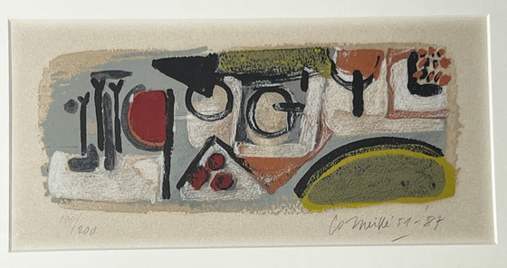 Image 1 of CORNEILLE (1922-2010) Abril en París 4 (1987) Serigrafía