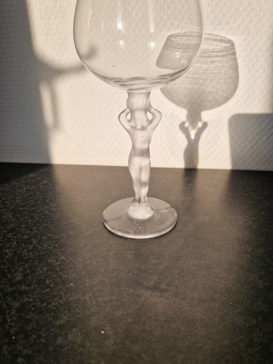 Image 1 of 8x Venus art déco de cristal de Bayel