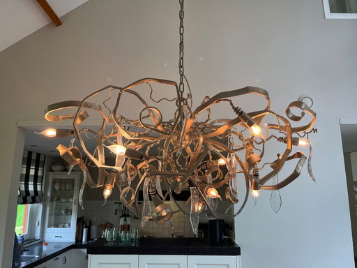 Brand van Egmond Delphinium oval chandelier