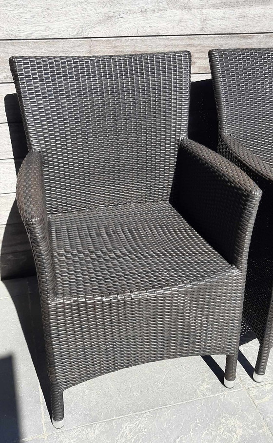 Image 1 of 6 sedie da pranzo Varaschin con cuscini