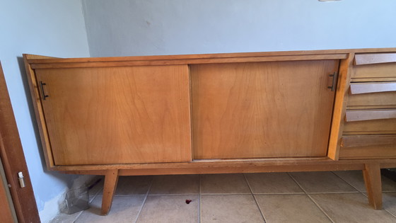 Image 1 of Mid-century teak chest of drawers