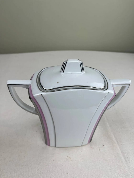Art Deco Zuckerdose – Geschirr, Porcelain (photo 2 of 8)