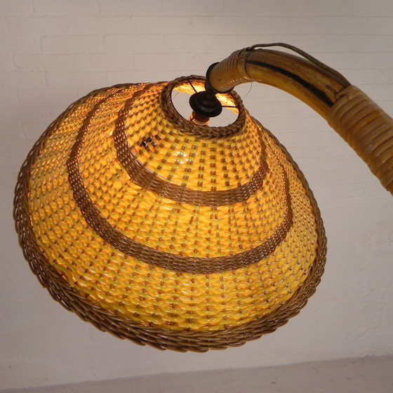 Image 1 of Standing bamboo lamp, 1950s