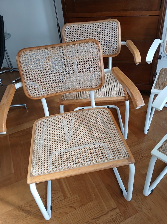 Image 1 of 4 sillas Cesca con correas