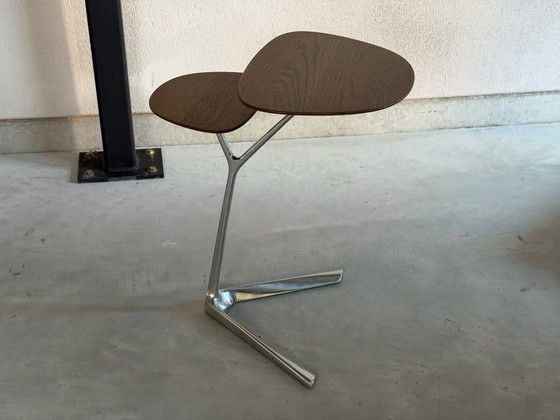 Tavolino Leolux Portello - come nuovo – Tavolini, polished steel, Legno (photo 2 of 5)
