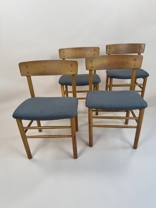 Set of 4 Farstrup Model 250 Dining Chairs – Danish Modern Classic