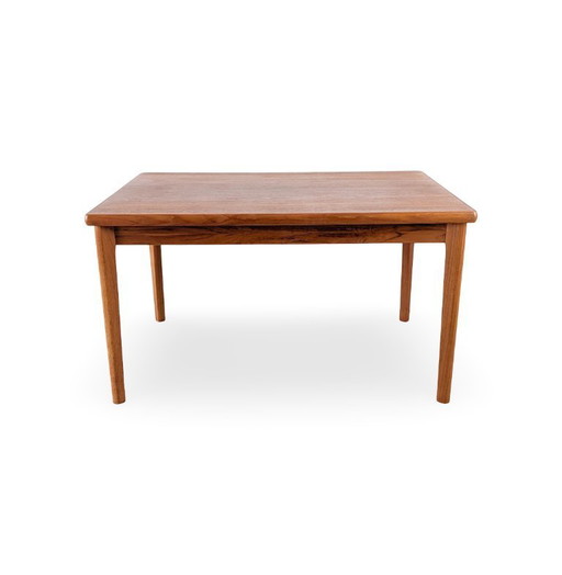 Originele Jalk Grete Midcentury uitschuifbare eettafel Glostrup teak