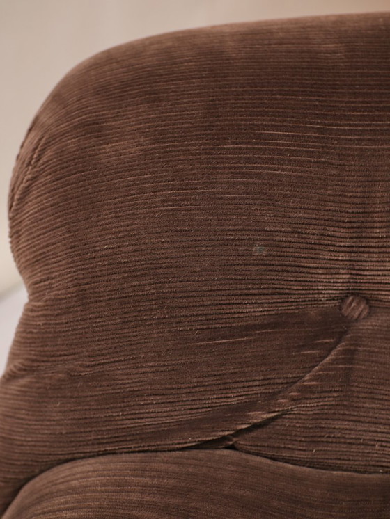 Image 1 of Soriana 2-seater sofa Cassina brown Italy 1970s