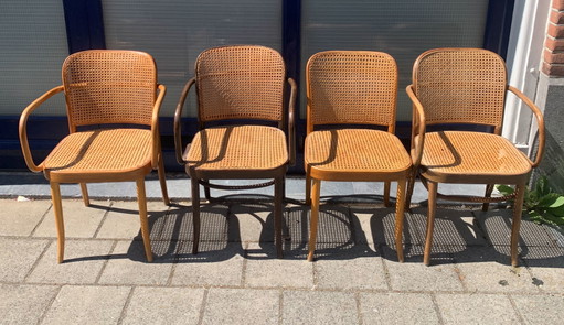 4x Josef Hoffman stoel