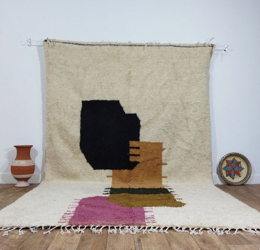 Handgeknüpfter Berberteppich | Marokkanische Wolle | 270 × 144 cm