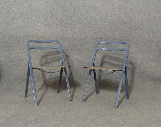 Image 1 of 2× SEDIA A GOCCIA ITALIA SEDIA A GOCCIA MEDIOEVO DESIGN DANESE ANNI '60 VINTAGE RETRO