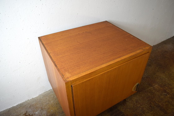 Image 1 of Mid Century Nachtkastje Vintage Commode Kabinet