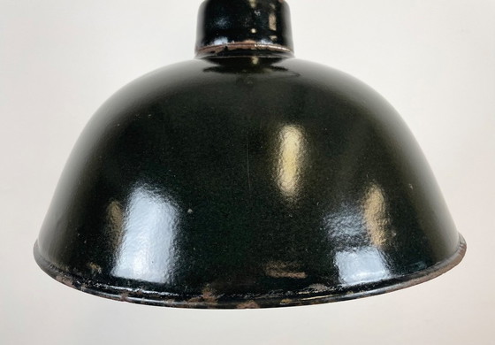 Image 1 of Lampe de l'usine d'émail est-allemande LBD Veb Leuchtenbau Dresden, années 1950