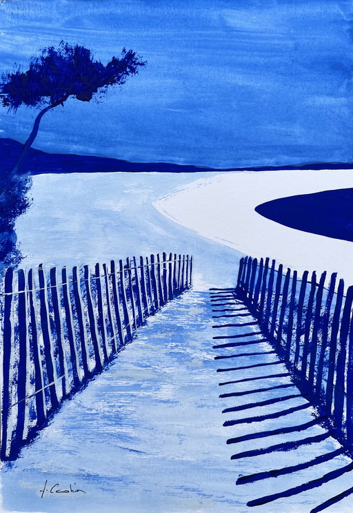 Gouache on 300g white paper.
Size: 30 x 21 cm