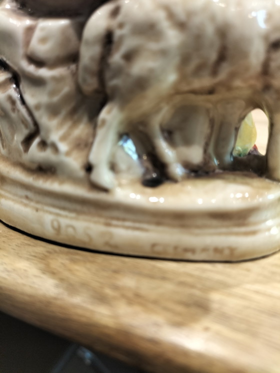 Image 1 of Statuette ancienne 1850 signé 