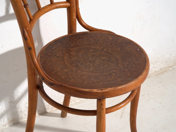 Antique set of 2 bentwood chairs – Central Europe, circa 1900 – Dining chairs, Metal (photo 39 of 40)