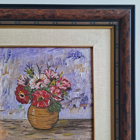 Image 1 of Vintage schilderij "Klein boeket"