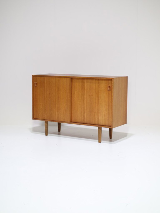 Vintage Danish teak TV cabinet