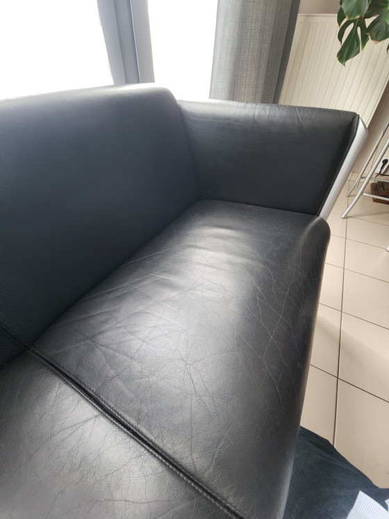 Image 1 of Wilkhahn 830 van Klaus Franck & Werner Sauer - 2-zitsbank + 2 fauteuils (voormalig Europees Parlement)