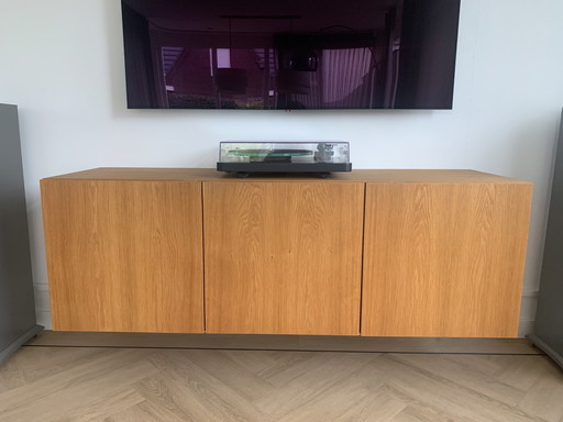 Eikenhouten TV/Audio kast
