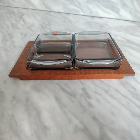 Image 1 of Danish Design Teak Aperitif Tray