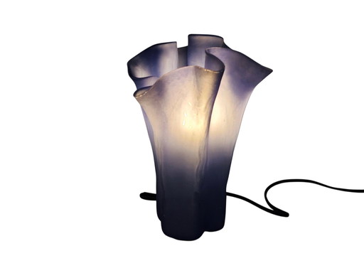 Hala Zeist - handkerchief lamp - 'Fazzoletto' - table lamp - post modern - 80's
