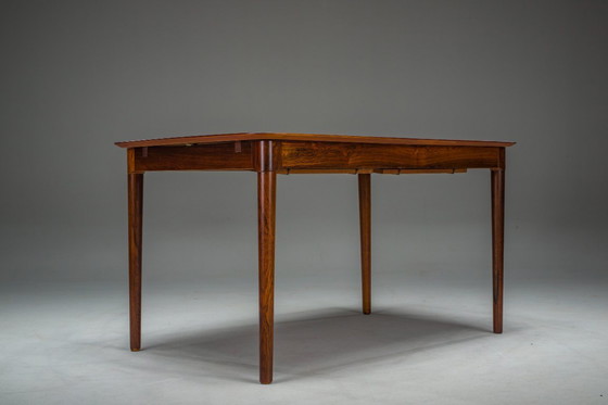 Image 1 of Tavolo da pranzo in palissandro di metà secolo moderno di Lübke, anni '60