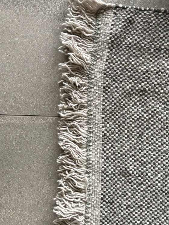 Tapis Kvadrat Duotone, Laine, Beige (photo 3 sur 8)