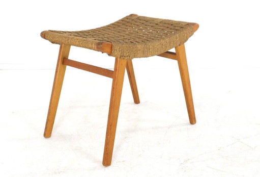 Poggiapiedi in stile Audoux Minet Vintage – hockers en poefs, Wood
