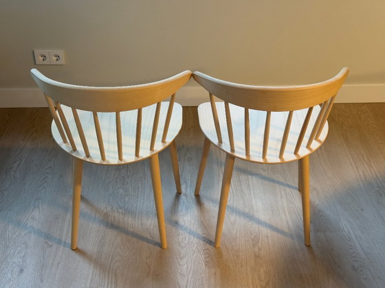 Image 1 of 2x Hay J104 Dining chairs Nature beech