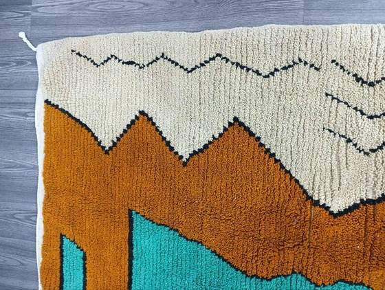 Image 1 of Handmade Natural Wool Rug, Size 150/250 cm