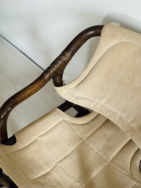 Image 1 of St Ikea Espri safari chairs plus table 1970s