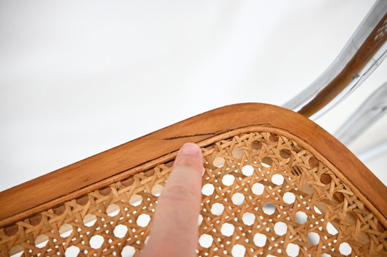 Sedie da pranzo modello B32 di Marcel Breuer, set da 6 – Rattan, Wood (photo 10 of 11)
