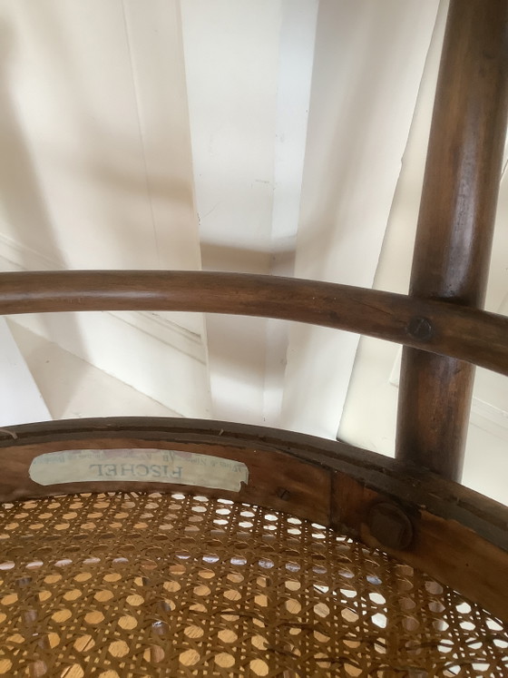 Image 1 of Wunderschöner originaler Thonet-Stuhl der Marke Fichel
